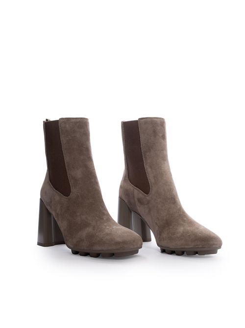 Stivaletto H695 in suede Tortora HOGAN | HXW6950FW30 BYEC407